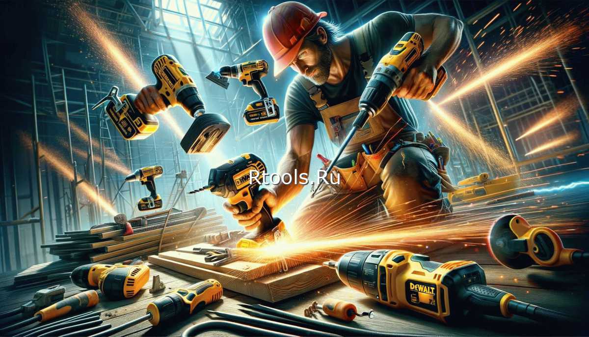 Электроинструмент DeWALT с PowerShift